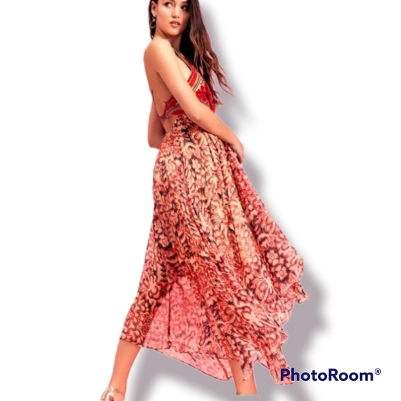 🎉3xHP🎉RARE NWOT FP Embroidered Chiang Mai Maxi Dress - Picture 4 of 15